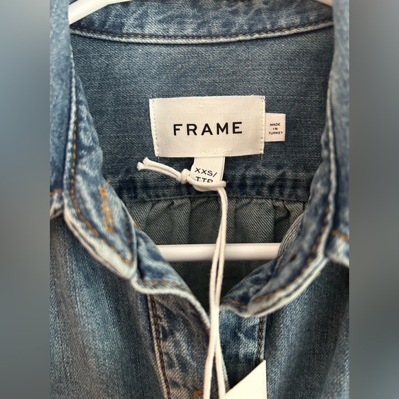 NWT FRAME Denim Dress - Picture 4 of 7